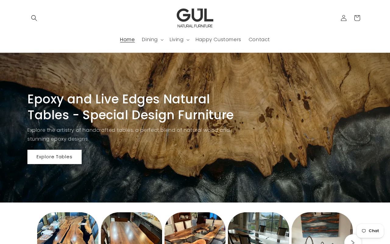 Gül Natural web sitesi ekran görüntüsü